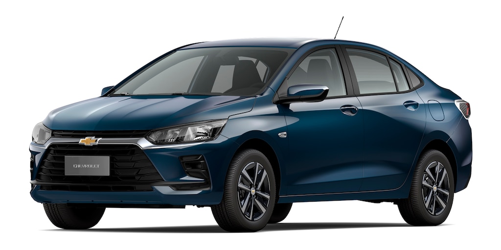 Chevrolet Onix Plus LT AT Turbo cor Azul Boreal