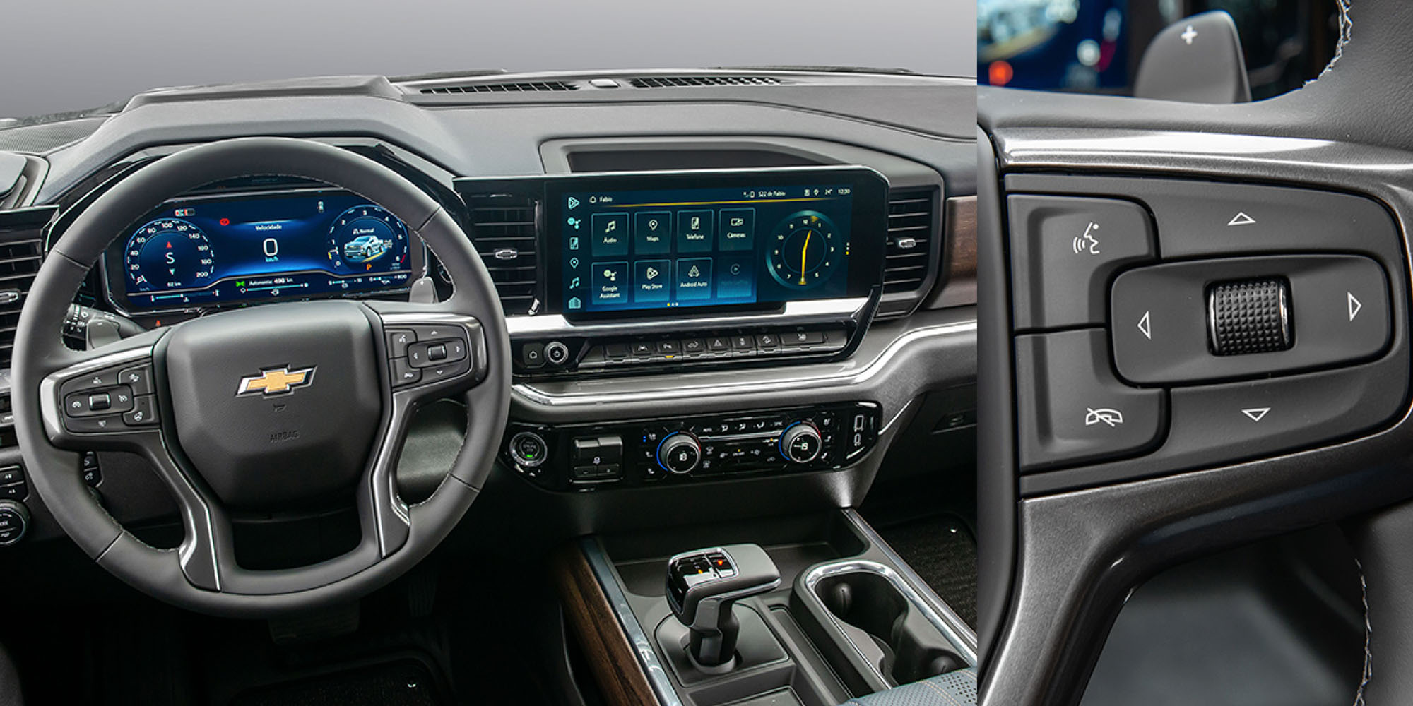 Silverado 2026 com Wi-Fi, MyLink e central multimídia